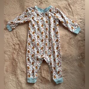 Stitchy Fish Gingerbread Man Romper